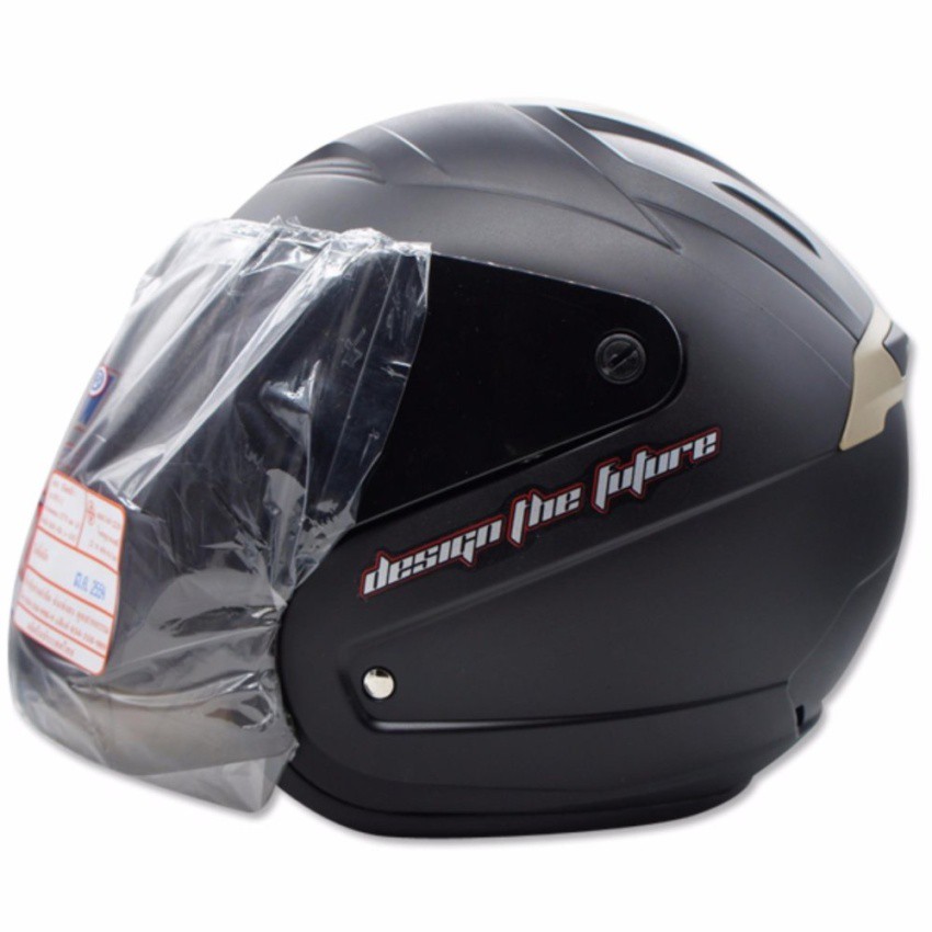 Mũ bảo hiểm SPACE CROWN VISION Model Matte Black