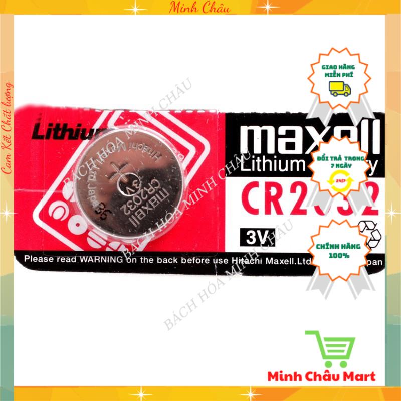 Pin Cr2032 / Cr2016 Maxell Lithium Battery 3V