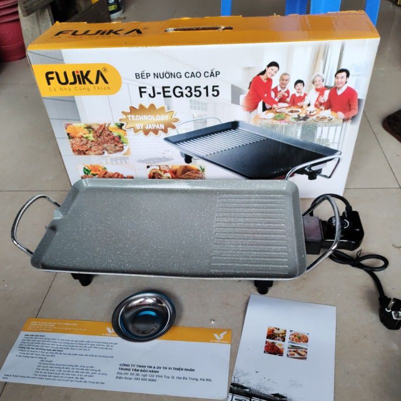 [Mã ELHADEV giảm 4% đơn 300K] Bếp nướng điện không khói FuJiKa FJ-EG3515 (NK Media)