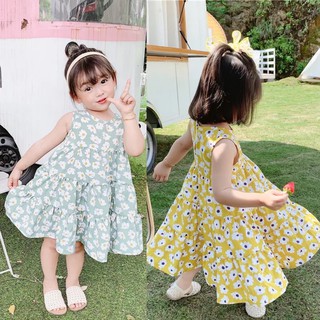 [V036] Váy maxi hoa nhí sz 80-130