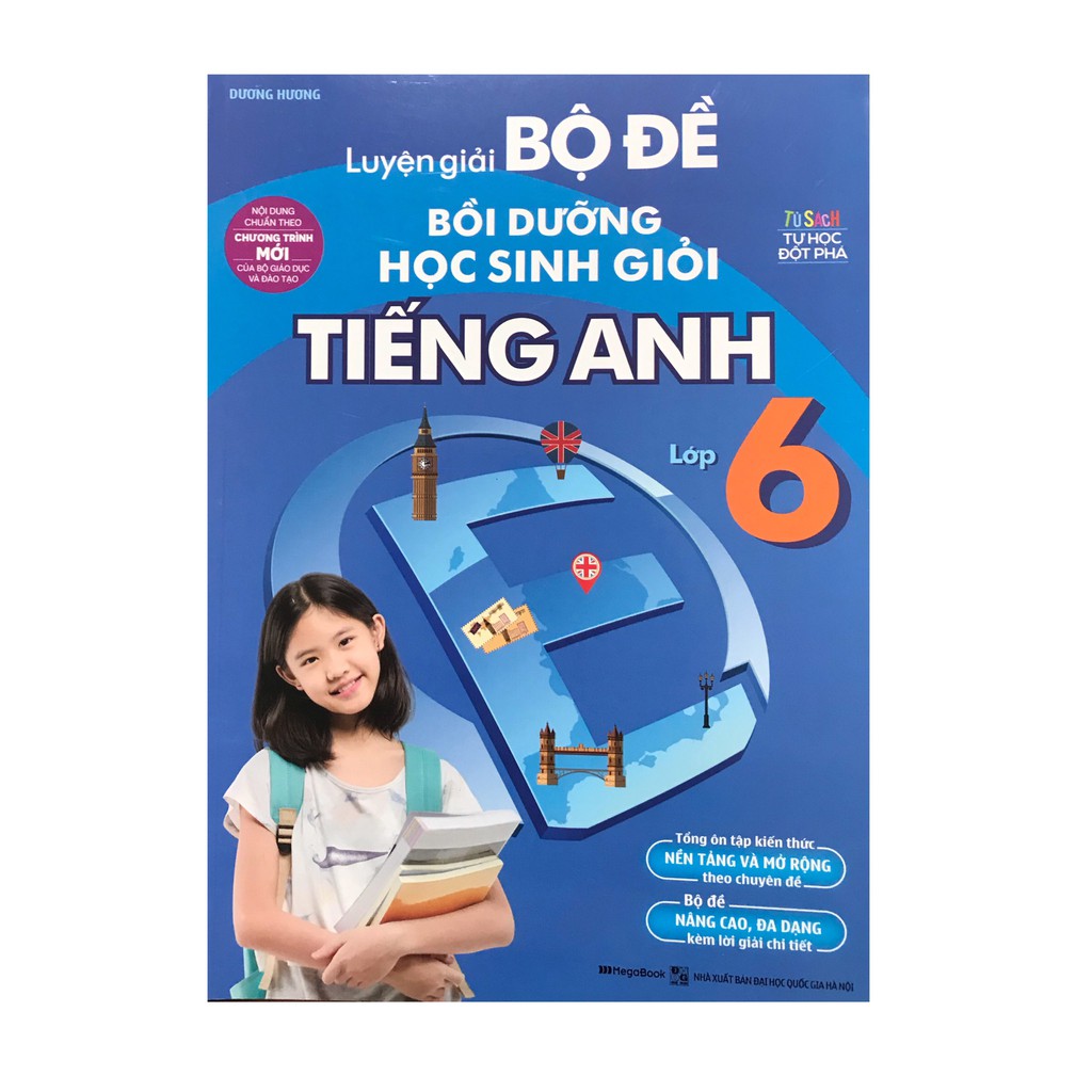 Sách - Luyện giải bộ đề bồi dưỡng học sinh giỏi tiếng anh lớp 6 ( chương mình mới )