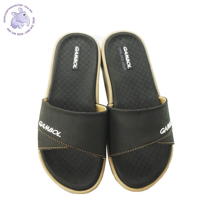 Dép thời trang nữ Thái Lan Gambol GW 42149, đế cao 4,5cm. Nhẹ, ,mềm, êm, kiểu dáng sang trọng. Size 36-39