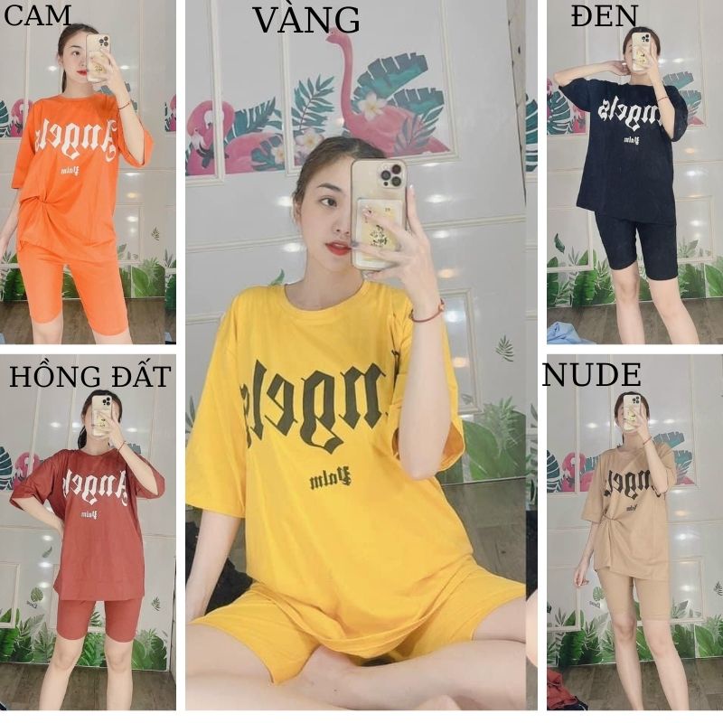 Đồ Bộ Nữ Set Bộ Ngố Đồ Bộ Mặc Nhà Đẹp Bigsize JULYNA QL06 LỬNG ANGLE