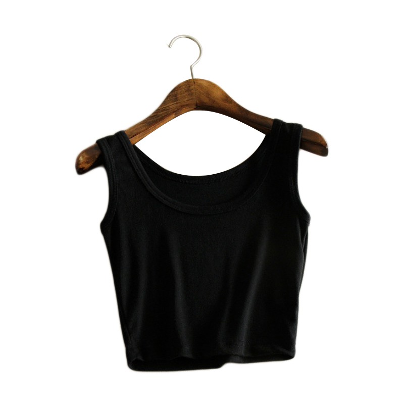 Áo không tay màu trơn kiểu dáng thời trang | BigBuy360 - bigbuy360.vn