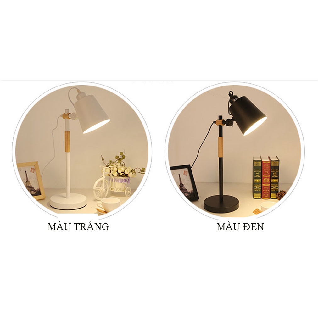 Đèn Học Chống Cận, Đèn bàn học ☀️Chống cận☀️ FDB01 kiểu dáng sang trọng, chống lóa mắt, tiết kiệm điện + Bóng đèn