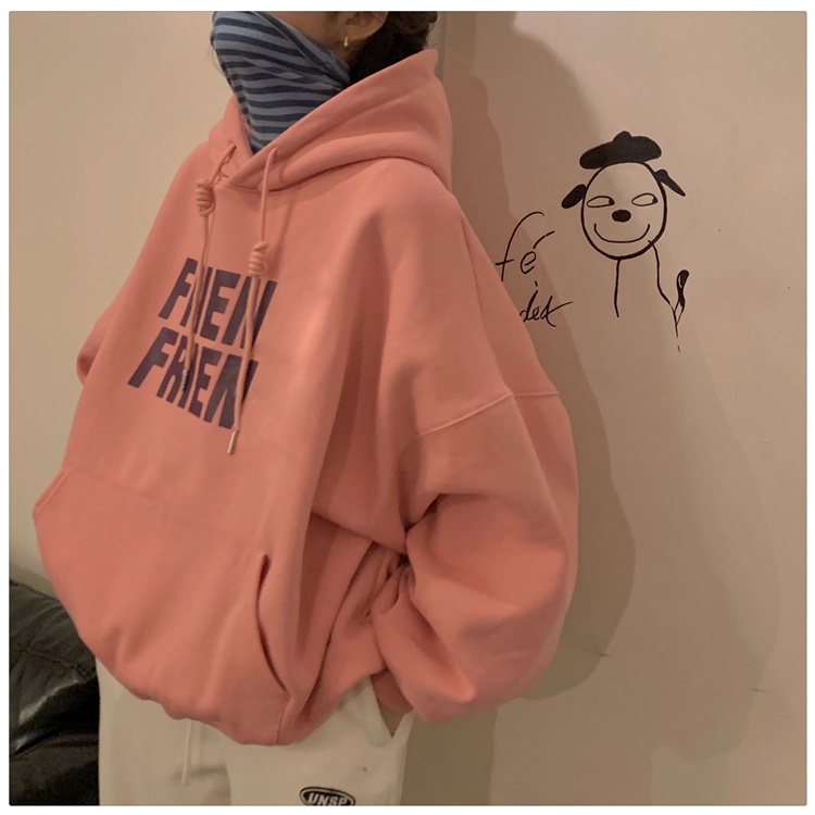 Áo Hoodie Nữ Form Rộng [FREESHIP] Áo Hoodie FRIENDI Nỉ Dày Dặn Cotton Mềm Mịn 2021 | BigBuy360 - bigbuy360.vn