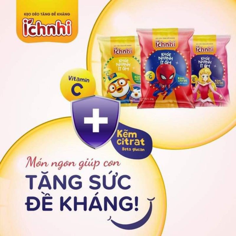 Kẹo Dẻo Ích Nhi - Tăng Sức Đề Kháng