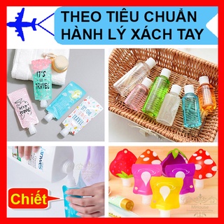 Combo 4 Túi Chiết Mỹ Phẩm Du Lịch 30ml 100ml