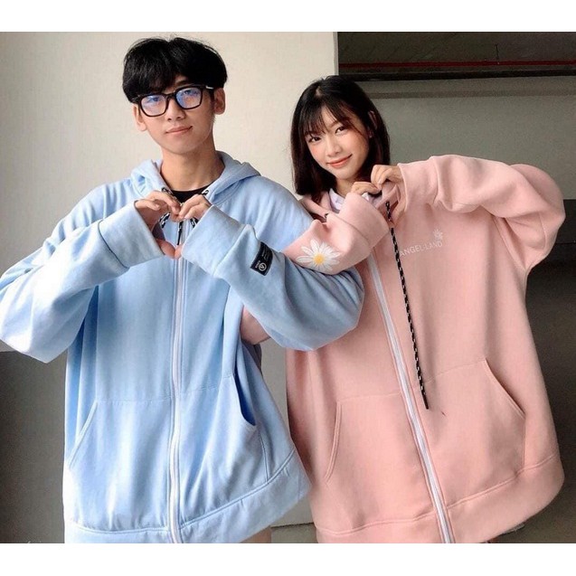 Áo Khoác Hoodie HOA CÚC CHỮ A Form Rộng Tay Dài Unisex - VIETCENTRE | BigBuy360 - bigbuy360.vn