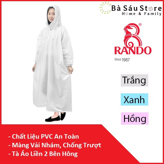 [ÁO MƯA] BÍT SƯỜN TRONG MÀU EASYTRUM -  RANDO APPC-10 - Ba Sau Store