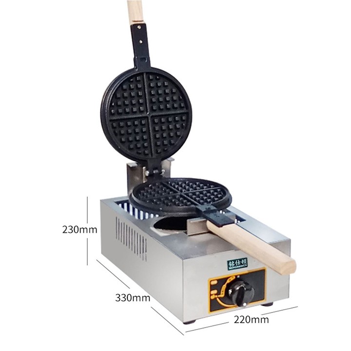 Máy Làm Bánh Kẹp Tàn Ong, Nướng Bánh Waffle Sử Dụng Gas