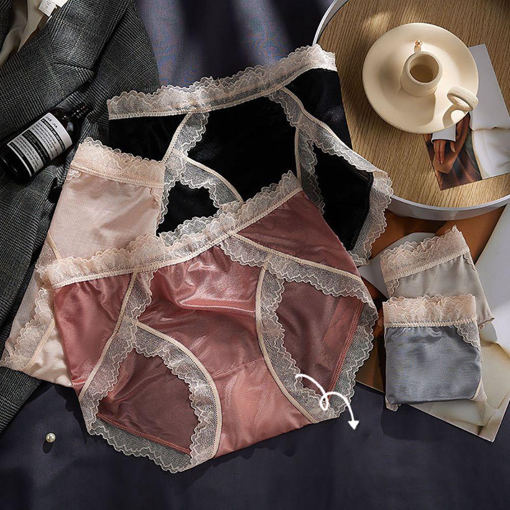 OCEANMAP Quần Lót Ren Hoa Trong Suốt Thiết Kế Đáng Yêu Cho Phái Nữ