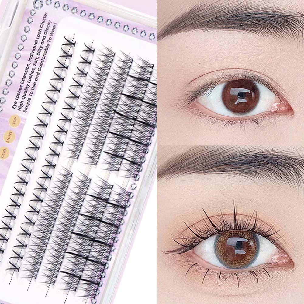 OCEANMAP Lông Mi Giả Hình Đuôi Cá Có Thể Tái Sử Dụng