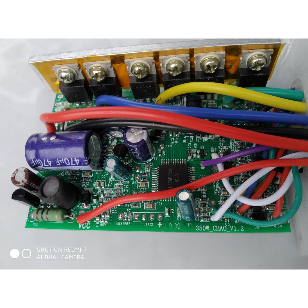 IC Bo điều tốc xe đạp điện 24V-350W 2 bình XE ĐIỆN MINH THÁI