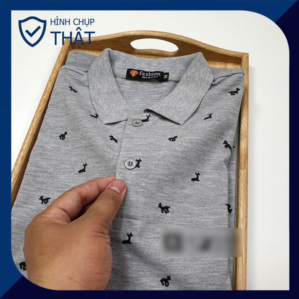 Áo thun nam polo NB004 -  Chất liệu cotton cá sấu, form suông basic thoáng mát, thoải mái | BigBuy360 - bigbuy360.vn