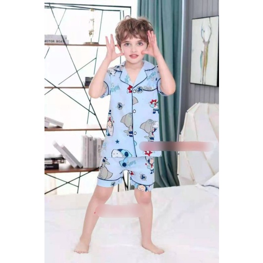 Bộ Pizama cho bé 16- 25kg cao cấp 💯 Hàng QC Xuất Hàn👉siêu mềm mát