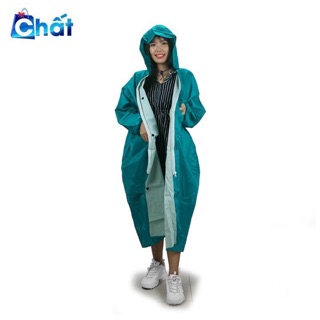 Áo mưa dây kéo vân tổ ông ( đủ màu ) kèm ảnh thật chất da cá loại tốt