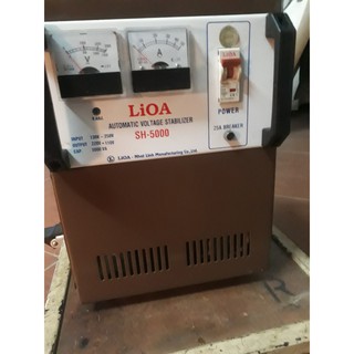 Ổn áp lioa 5kva - 1pha 130v - 250v - dây đồng - hàng bày mẫu