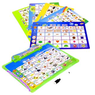 Combo 10 bảng điện tử 11 chủ đề (bảng học thông minh)