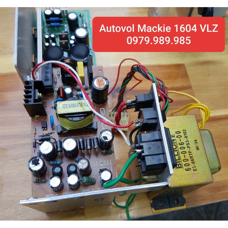 Nguồn Autovol GHS thay thế cho Mixer Mackie 1604