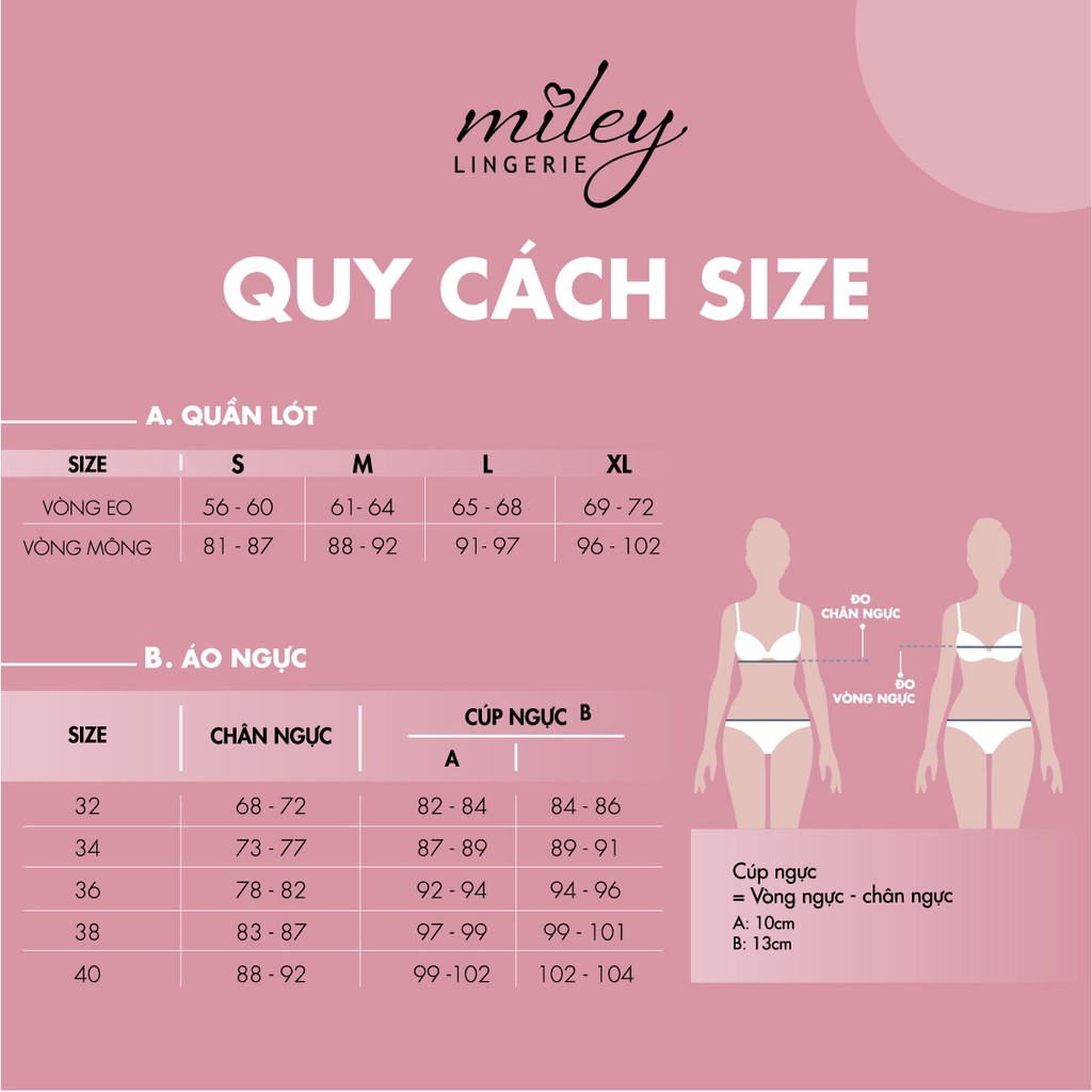 Bộ 2 Quần Lót Nữ Modal Phối Ren Bikini Comfort Miley Lingerie FCM0104-0204