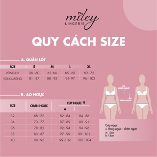 Áo Ngực Miley Lingerie BRL09005