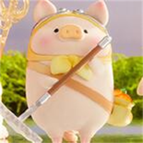 ★Hgtoys★Bộ 52 Mô Hình Đồ Chơi Chú Heo LuLu Pig Journey to the West Series Mystery