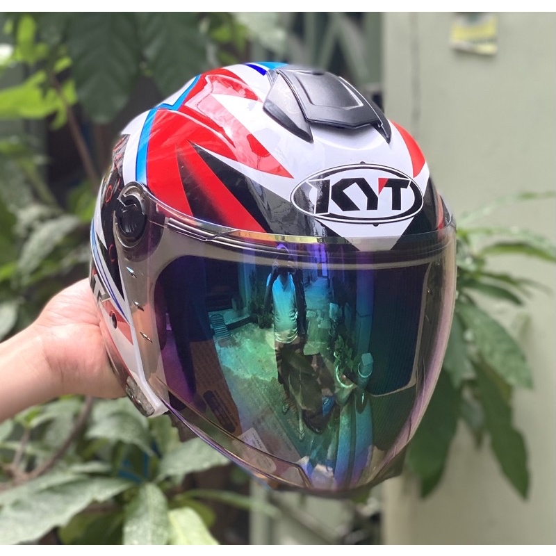 MŨ BẢO HIỂM 3/4 1 Kính XH01 TEM DRAGON BOY CỰC ĐẸP, TẶNG LOGO KYT VÀ BH 12 THÁNG