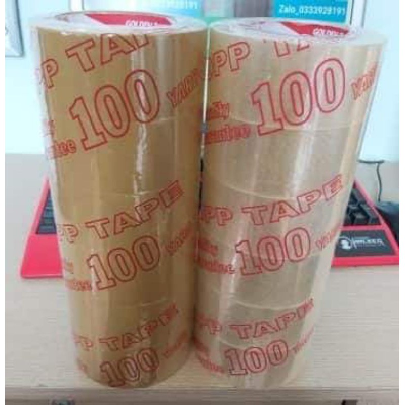 cuộn Băng keo dán thùng 100YARD,.