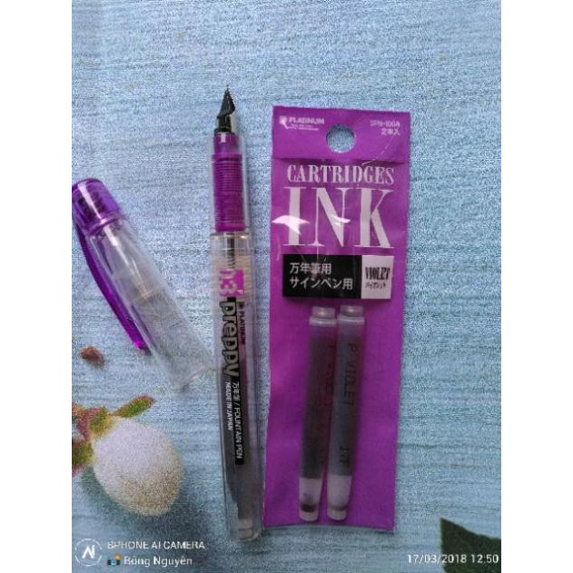 Bút máy Preppy + 02 ống mực