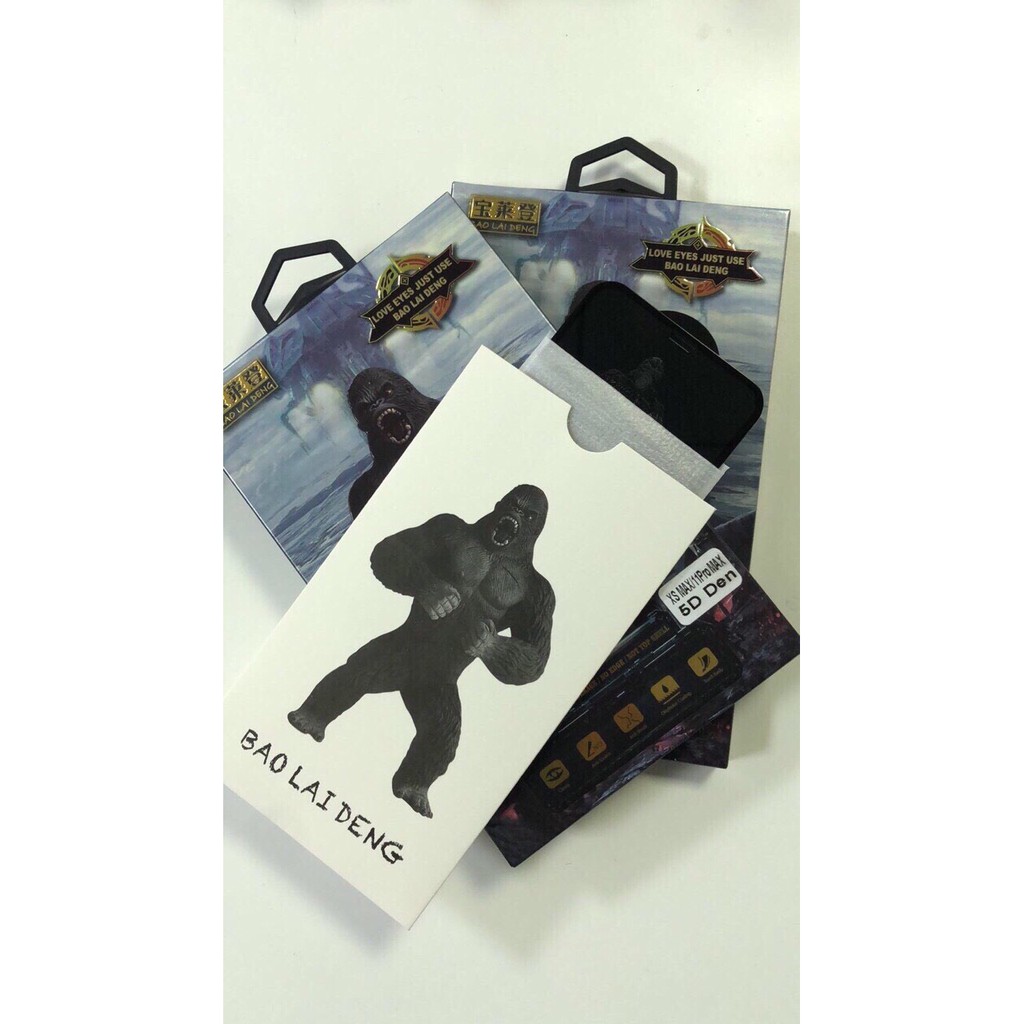 [CHÍNH HÃNG] Kính Cường Lực iPhone WK KingKong Full Màn 5D cho iphone  7plus  8 plus x xs max xr 11 11pro 11 pro max