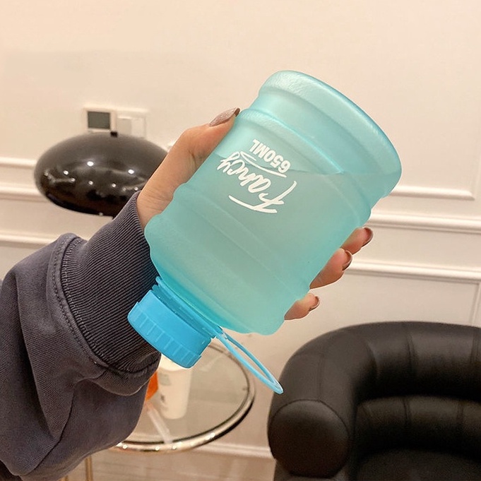 Bình đựng nước cao cấp nhiều màu hình xô Fancy 650ml