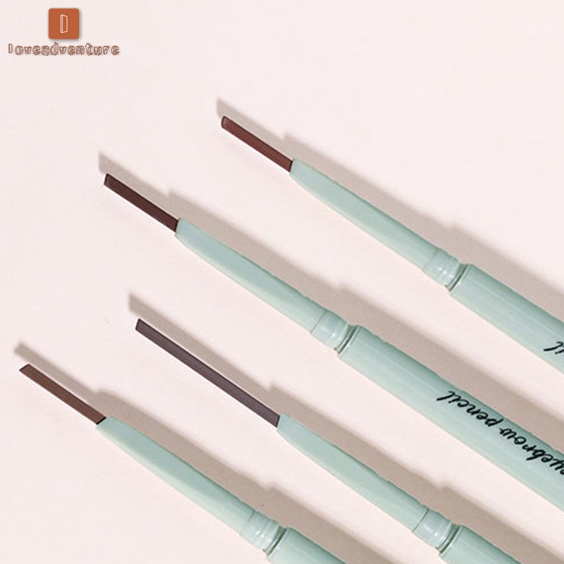LV△ Double-end Eyebrow Pencil Waterproof Long Lasting No Fading Eyebrow Pen Brush Cosmetics | BigBuy360 - bigbuy360.vn