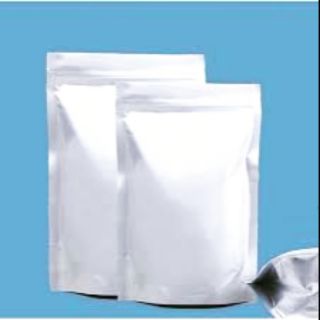 SIÊU RẺ 45K 500g Túi zipper đáy đứng mặt bạc mặt trong