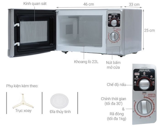 Lò vi sóng sharp R-20A1