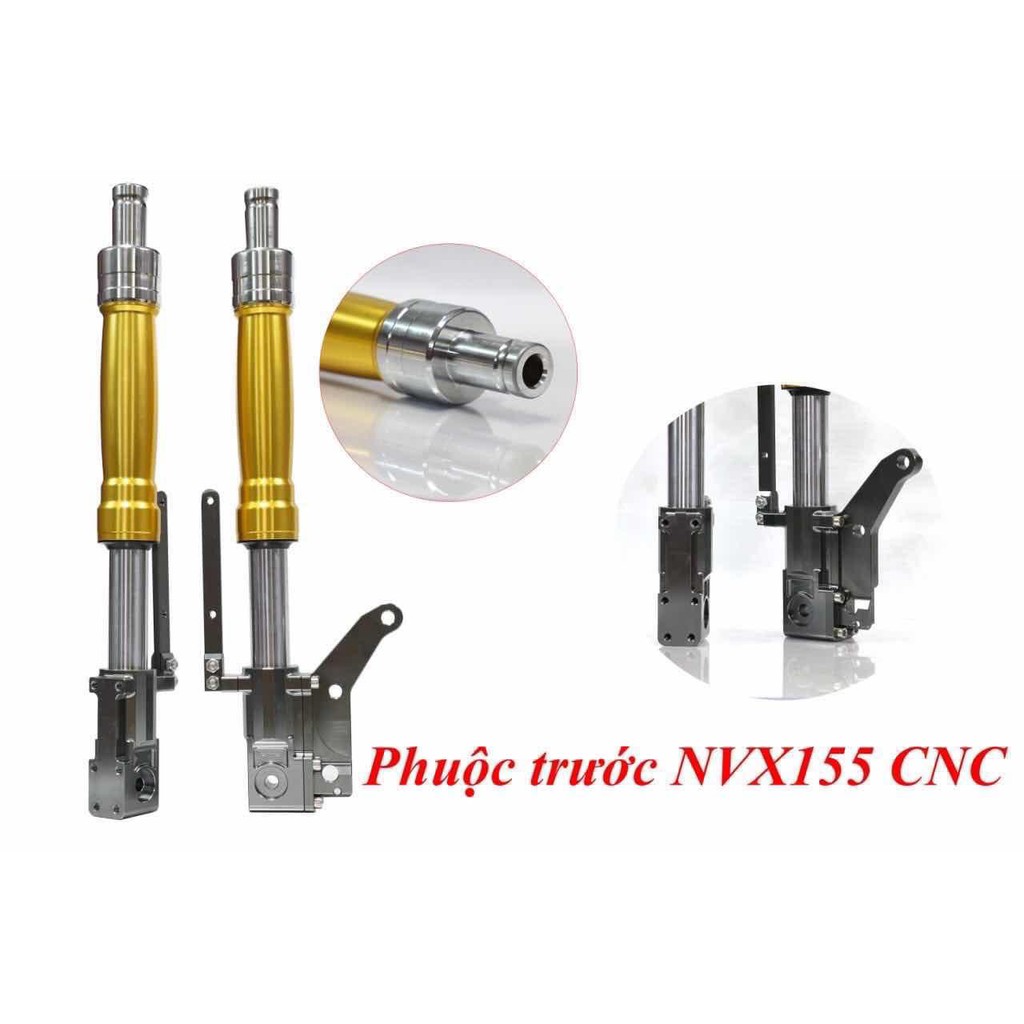 Phuộc trước NVX155 - SH - Vario - Click CNC_Dochoixemaynhapkhau