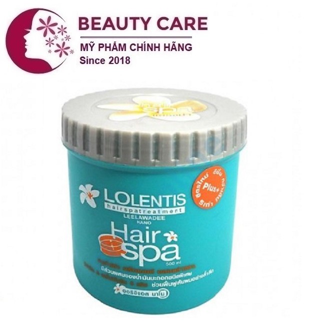 Kem ủ tóc Lolentis Hair Spa 500ml cho tóc mềm mượt - Thái Lan