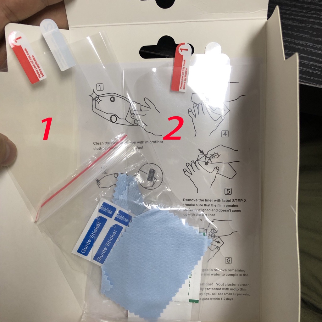 Set 2 Miếng Dán Bảo Vệ Màn Hình Đồng Hồ Đo Mt15 2020 Cho Yamaha Mt-15 2018-2020