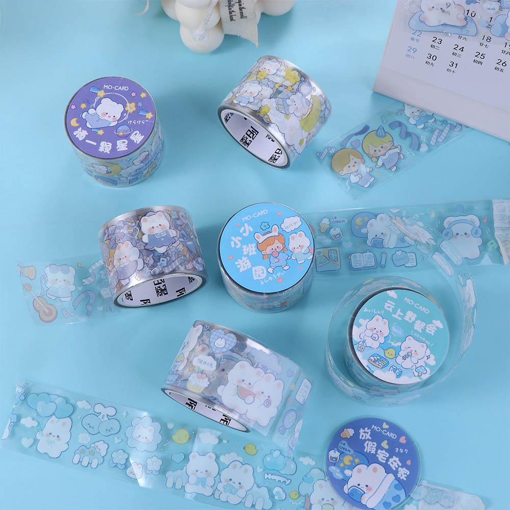 Băng Keo Dán Trang Trí Sổ Tay DIY Họa Tiết Dễ Thương