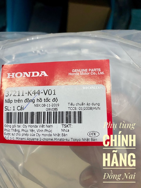 NẮP ĐỒNG HỒ ZIN VISION 2015-2019 CHÍNH HÃNG HONDA