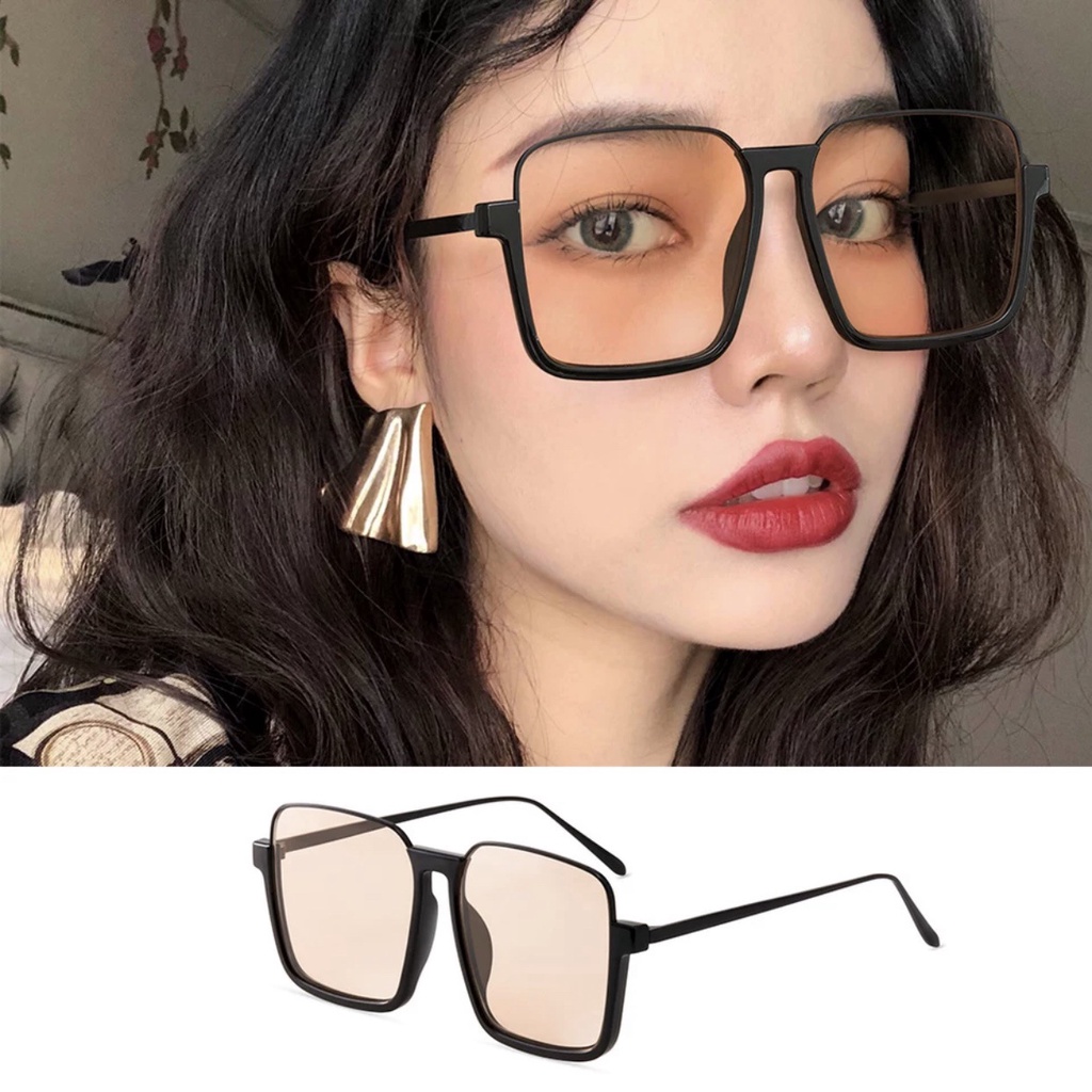 Kính Mát Gọng Lớn Chống Tia Sáng Xanh Phong Cách Hàn Quốc