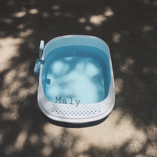 [Mã FMCGPET giảm 8% đơn 300K] Chậu Đựng Cát Vệ Sinh Cho Mèo Thành Cao Kèm Xẻng