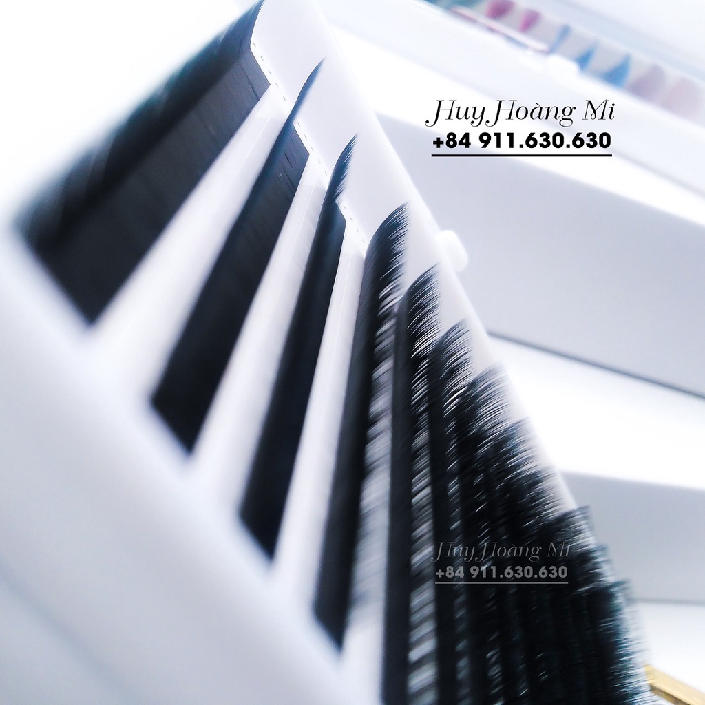 Mi mix (8-13) độ cong M _Dụng cụ nối mi_Huy Hoàng Mi