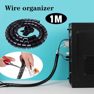 Dây nẹp đa năng cuốn thu gọn, kẹp, chống đứt gãy và bảo vệ tuyệt đối dây cáp máy tính, dây điện, dây mạng