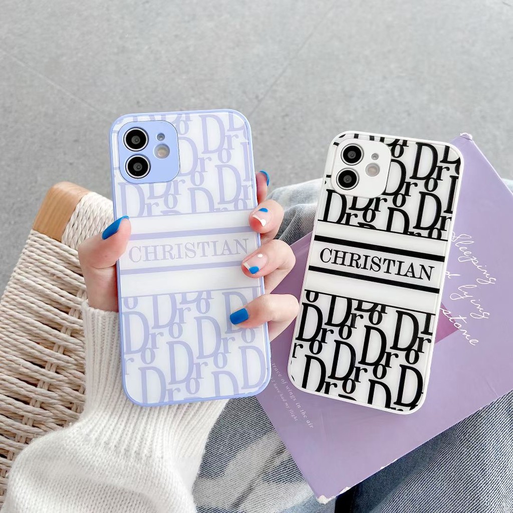 Ốp lưng IPhone cạnh vuông💕 Dior BVC 6/6plus/6s/6splus/7/7plus/8/8plus/x/xr/xs/11/12/13/14/pro/max/plus/promax BVC293
