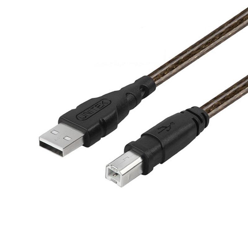 Cáp USB máy in 1M8 - 3M - 5M - 10M Unitek chống nhiễu