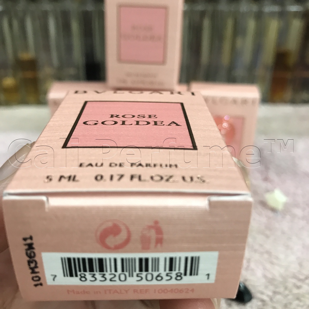Nước Hoa Nữ Bvlgari Rose Goldea 5ml Mùi Hoa Hồng Siêu Hay