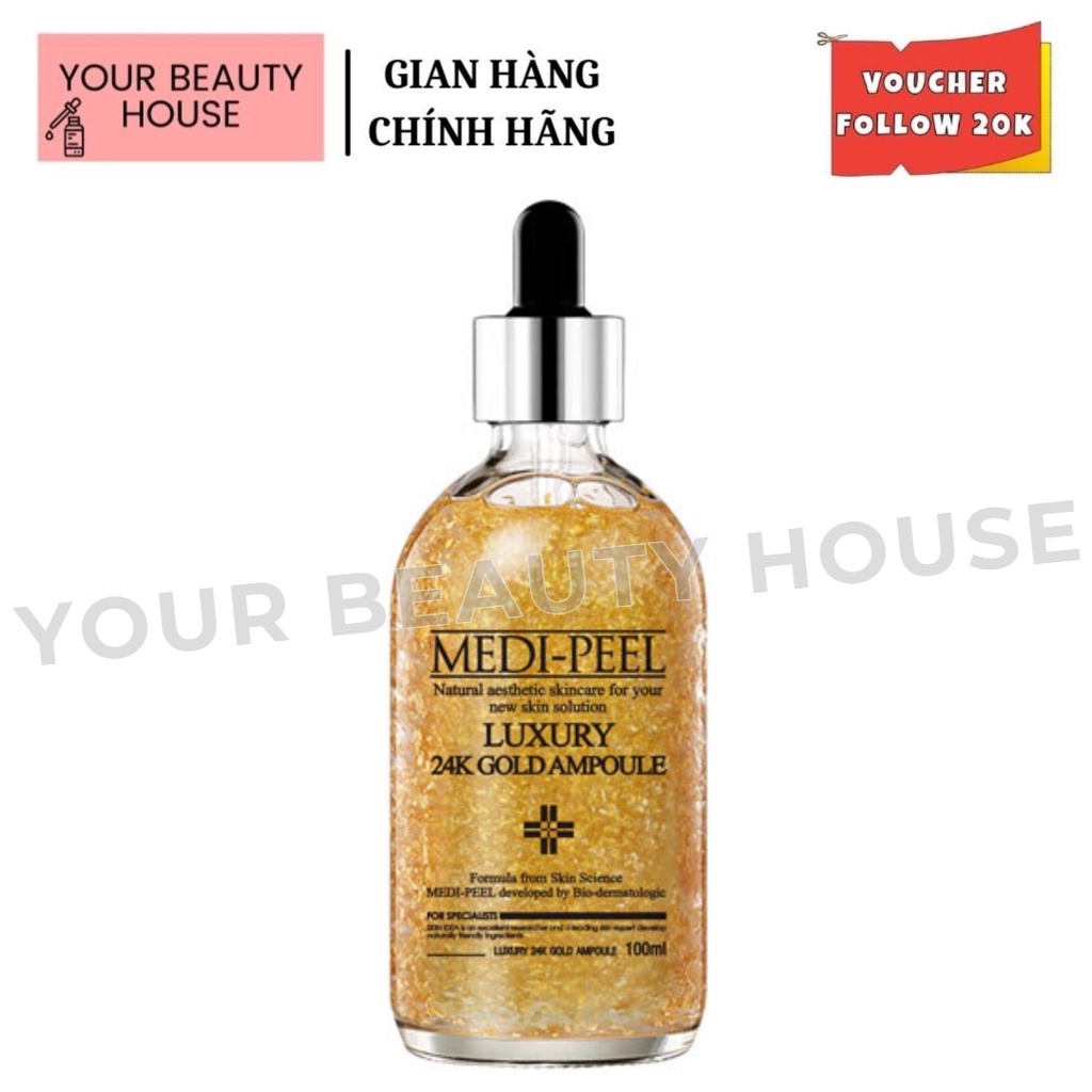 [Medi-Peel] Serum Dưỡng Da Chống Lão Hóa Luxury 24K Gold Ampoule 100ml