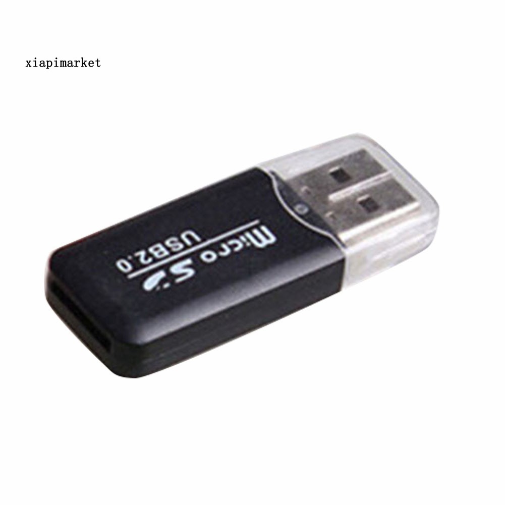 Đầu đọc thẻ nhớ USB 2.0 nhỏ gọn thiết kế vỏ nhựa dành cho Laptop | BigBuy360 - bigbuy360.vn