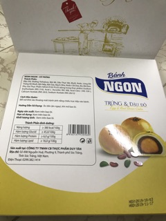 bánh đậu đỏ - trứng muối